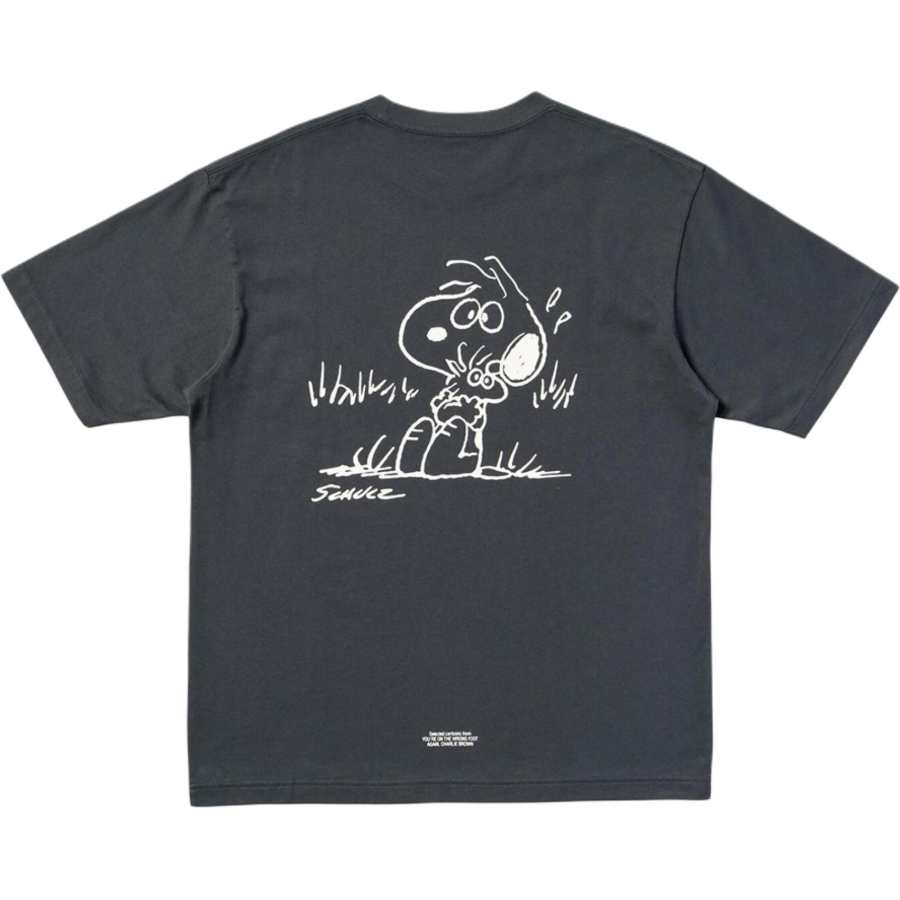 UNIQLO x PEANUTS SS25 T Shirt Unisex Dark Gray