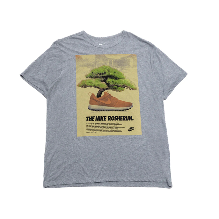 Nike Nike Roshe Run FW24 T Shirt Men's Heather Gray