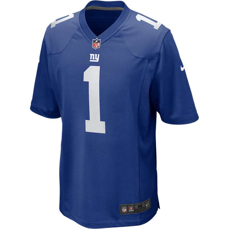 Nike Nike Malik Nabers New York Giants Men's Nike Nfl Game Jersey