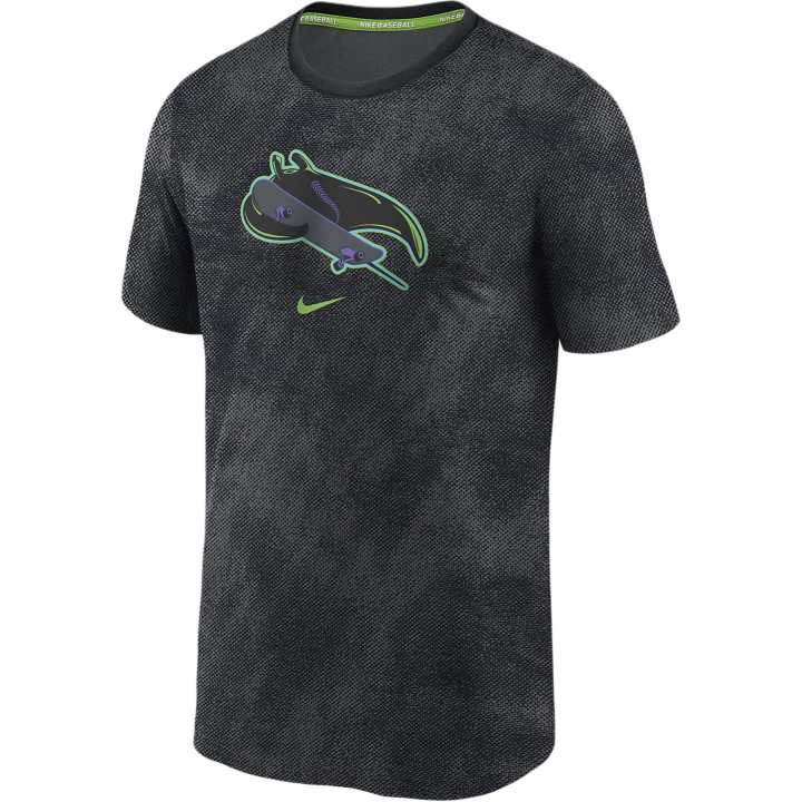 Nike Nike MLB Tampa Bay Rays T Shirt Men's Charcoal