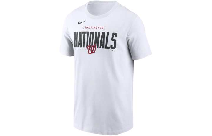 Nike Nike T Shirt Washington Nationals Home Team Men's White