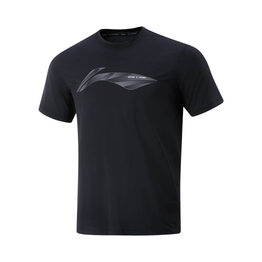 Li-Ning Li Ning Fitness Series T Shirt Men's Black