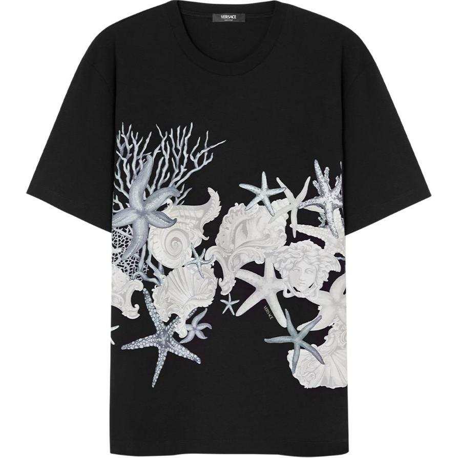 VERSACE Barocco Sea Crewneck T Shirt