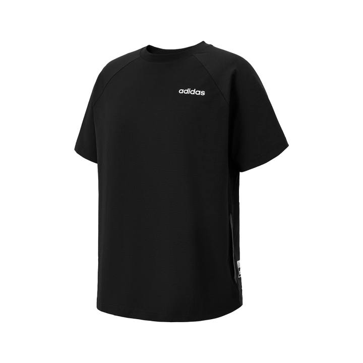 Adidas Adidas T Shirts Unisex Black Crew Neck Moderate