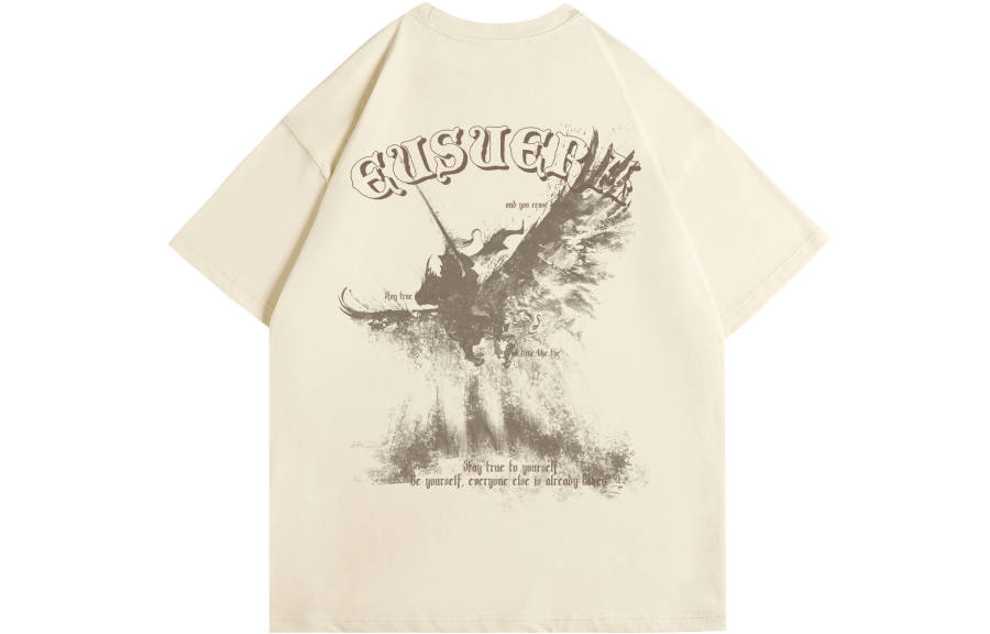 EUSU T Shirts Unisex Crew Neck Moderate Other