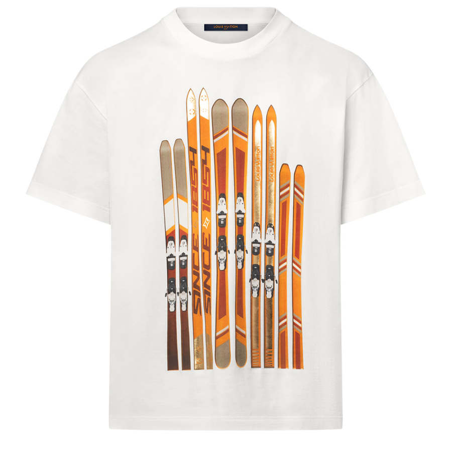 LOUIS VUITTON SKI FW24 T Shirt Men's White