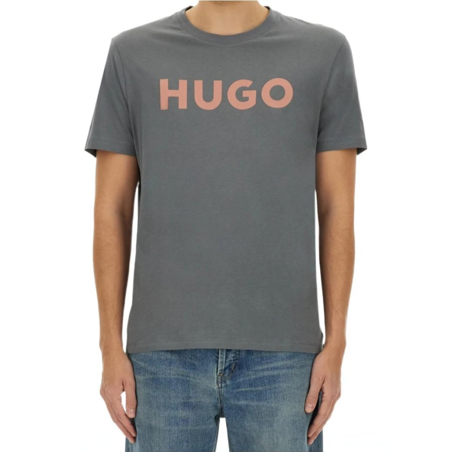 HUGO BOSS Logo Printed Regular Fit T Shirt