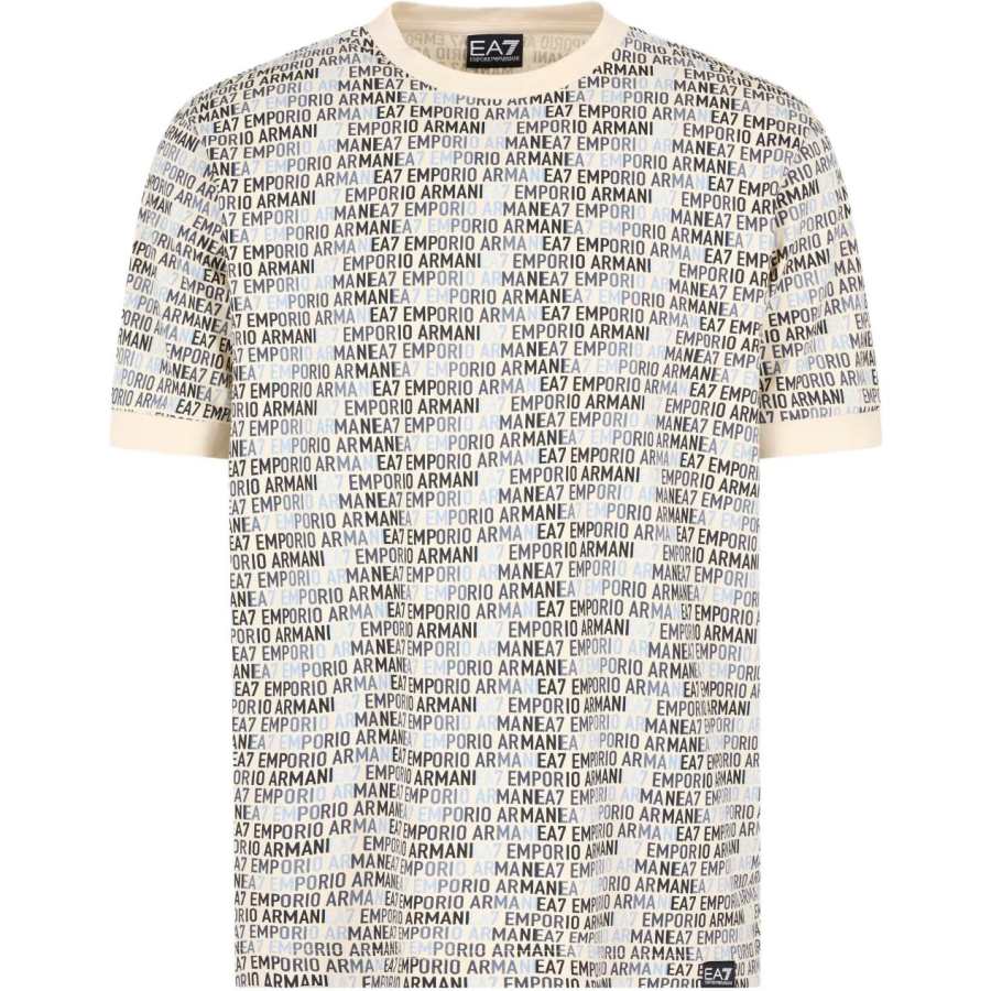 EMPORIO ARMANI EA7 T Shirt Men's Light Umber