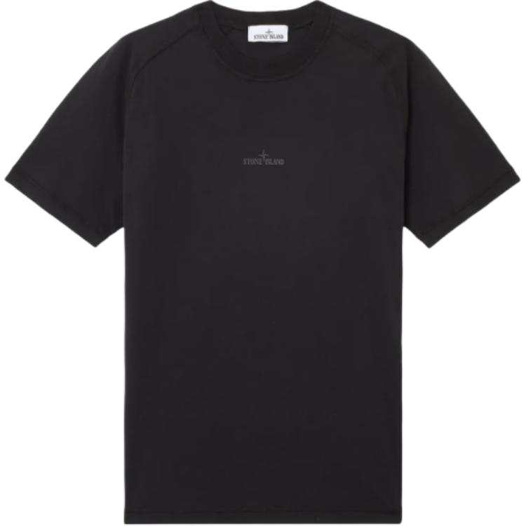 STONE ISLAND Compass Printed Crewneck T Shirt