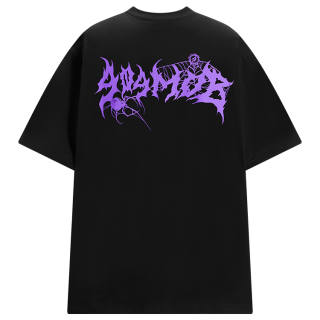 404MOB GANG T Shirts Unisex Crew Neck Moderate