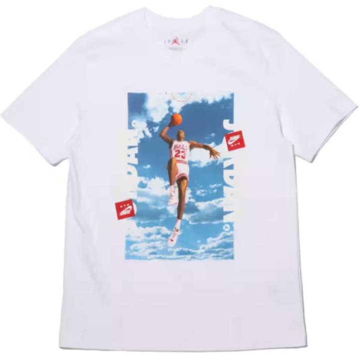 Jordan Jordan Apparel T Shirts Men's White Crew Neck