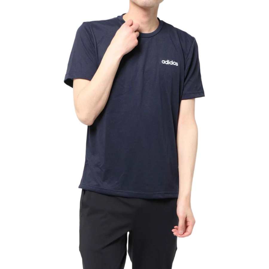 Adidas Adidas D2M T Shirt Men's Marine Blue