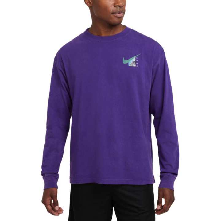 Nike Nike Men's Max90 Long-Sleeve Basketball T-Shirt