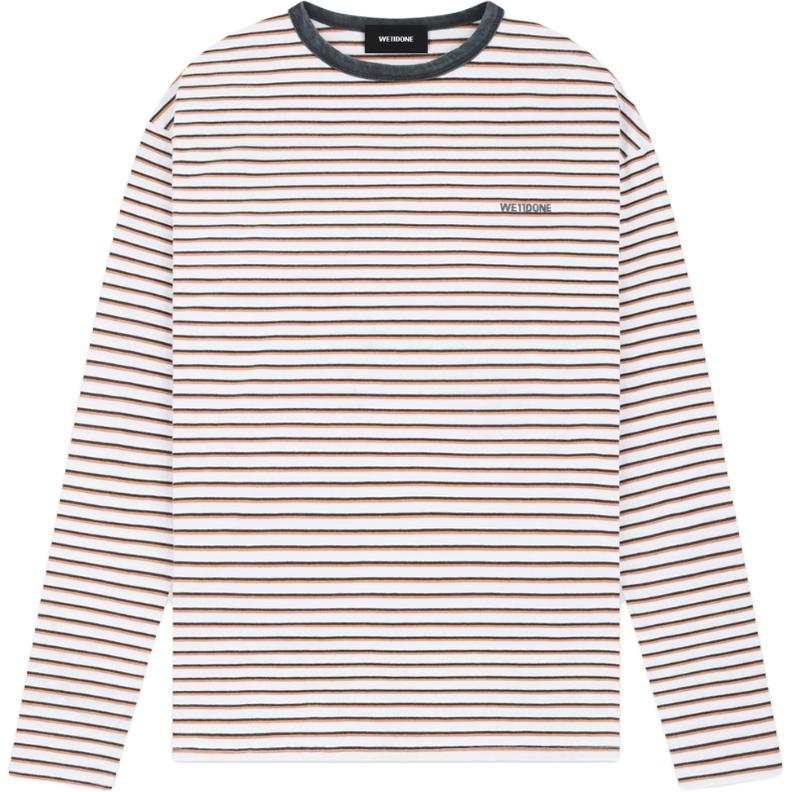 WE11DONE WE11DONE Striped Long sleeve T shirt