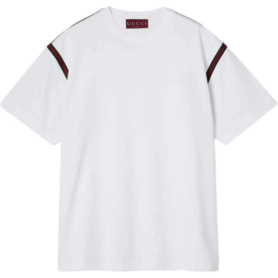 GUCCI Logo Detailed Crewneck T Shirt