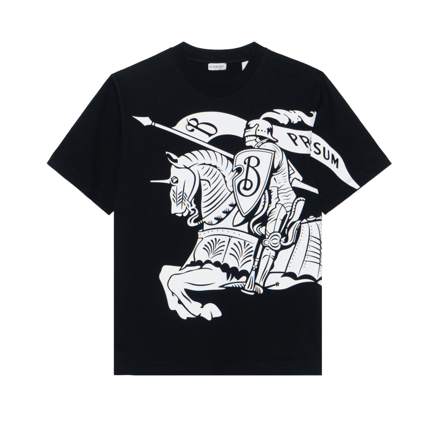 Burberry Logo Printed Crewneck T-Shirt