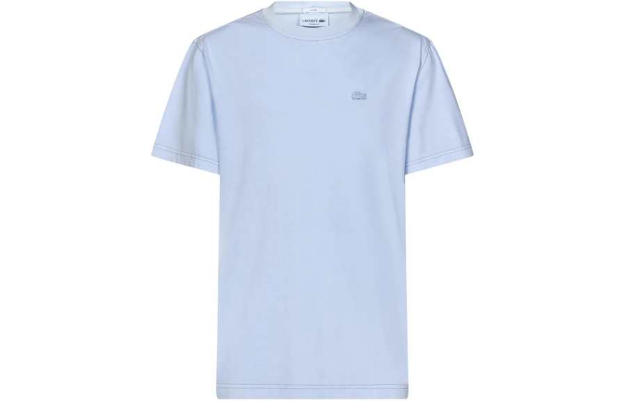 LACOSTE LACOSTE Logo embroidered Cotton T shirt