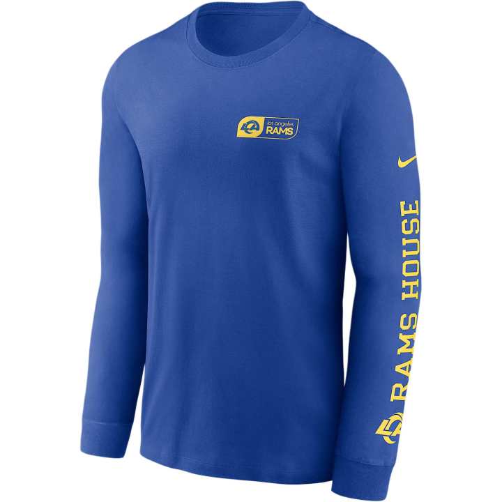 Nike Nike Los Angeles Rams All Out Men's Nike Nfl Long Sleeve T Shirt