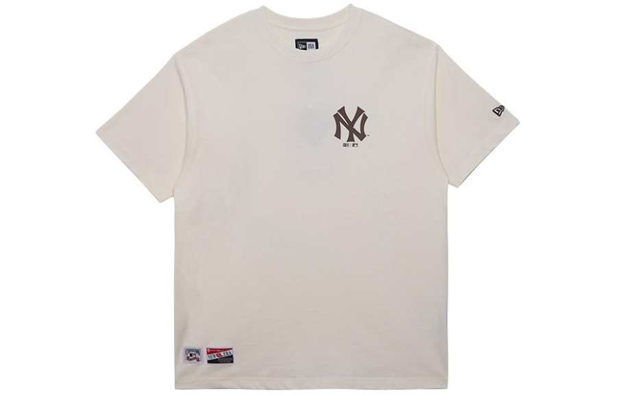 New Era T Shirt Men's Ivory White
