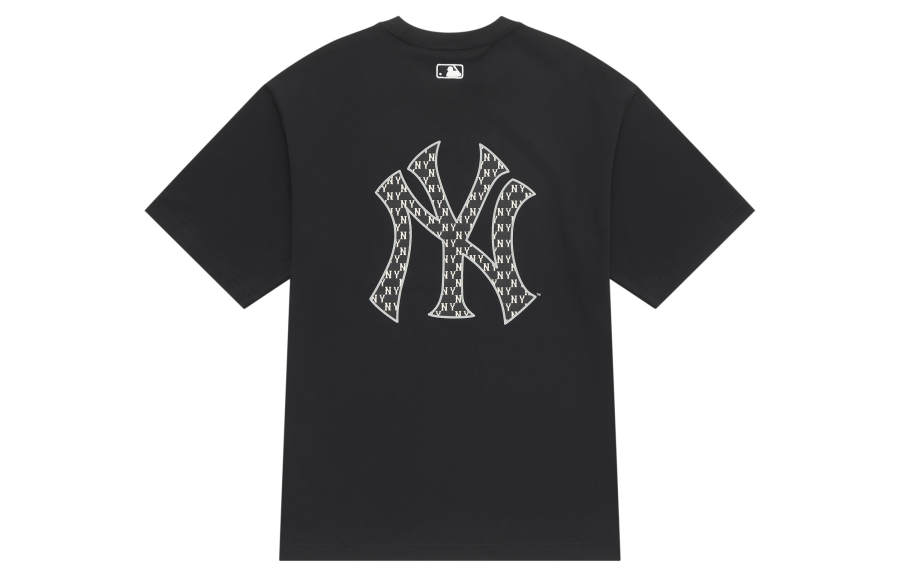 MLB MLB MONOGRAM SS25 T Shirt Unisex Black