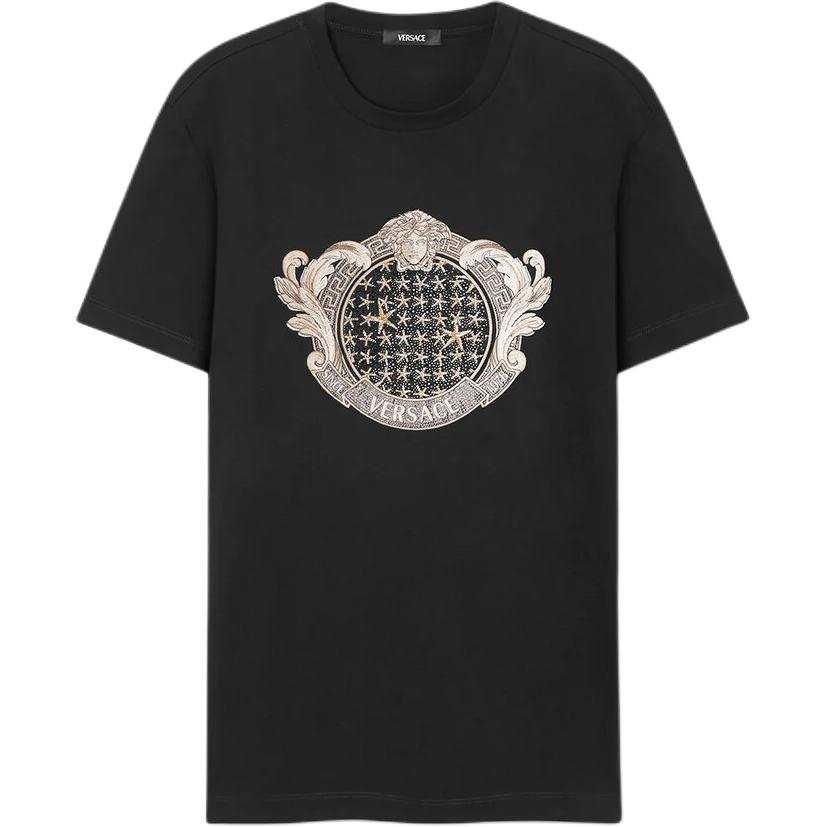 VERSACE VERSACE Crystal Starfish Blason T shirt