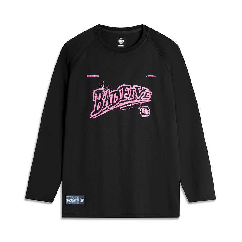 Li-Ning Li Ning BadFive Collection Basketball Collection T Shirt Men's Black