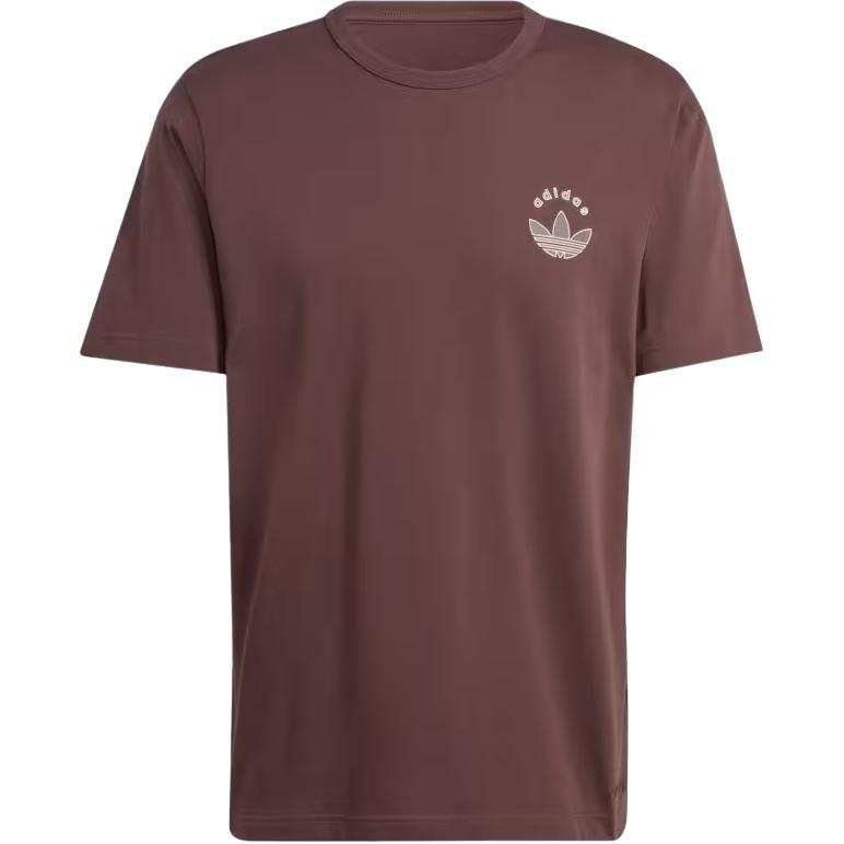 Adidas Originals Graphic Tee T Shirt Men's Shadow Brown