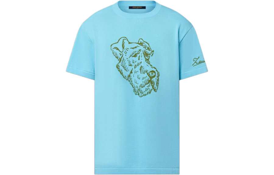 LOUIS VUITTON Graphic Short-Sleeved Crewneck