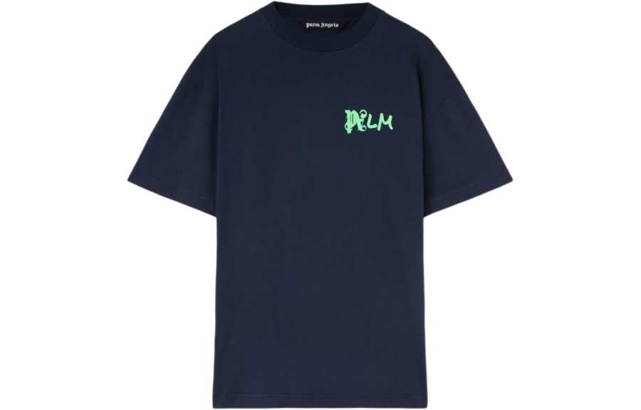 Palm Angels logo-print cotton T-shirt