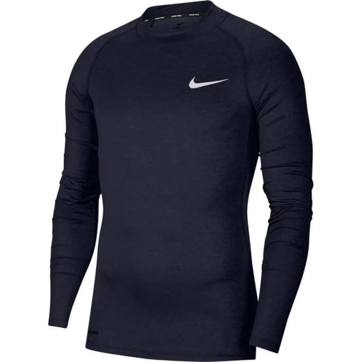 Nike Nike T Shirts Men's Marine Blue Crew Neck Moderate