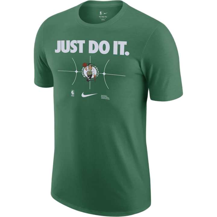 Nike Nike T Shirts Men's Green Crew Neck Moderate