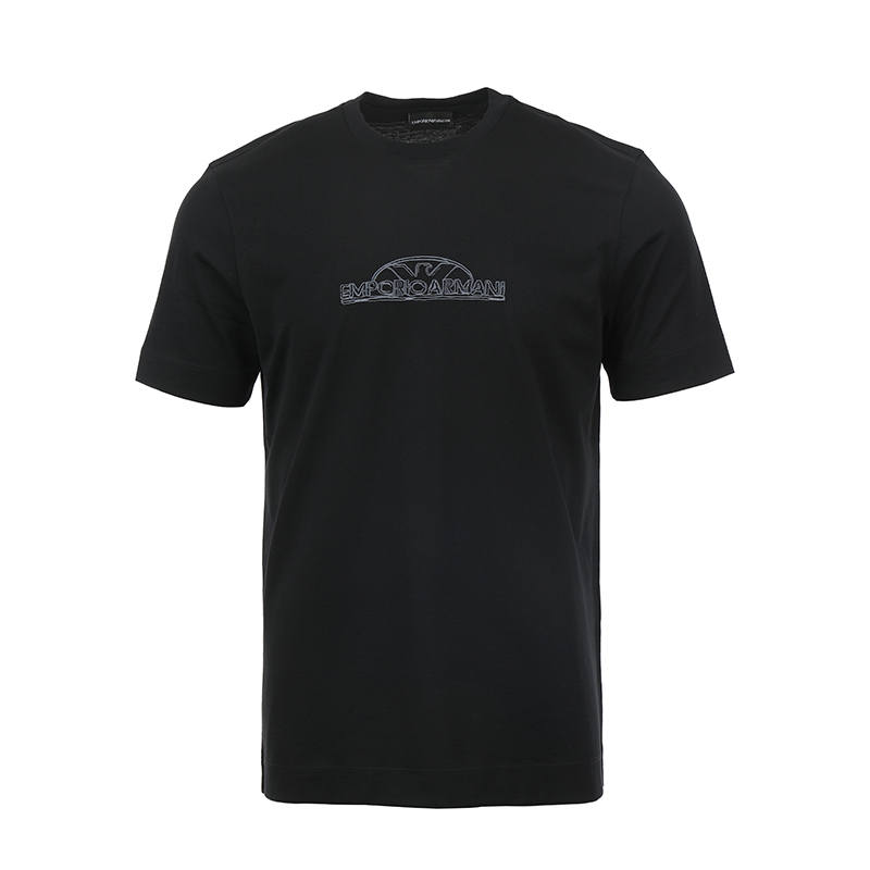 Emporio Armani embroidered-logo T-shirt