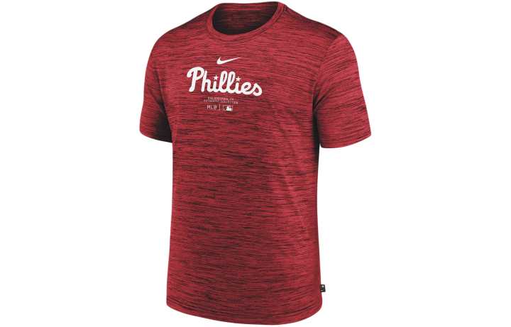 Nike Nike Philadelphia Phillies Authentic Collection Practice Velocity Men's Nike Dri-FIT Mlb T-Shirt