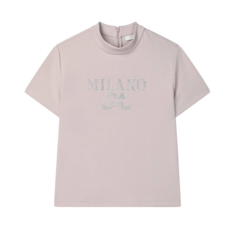 FILA MILANO T Shirt Unisex Nude Pink