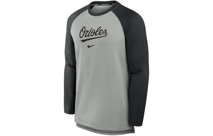 Nike Nike Baltimore Orioles Authentic Collection Game Time Men's Nike Breathe Mlb Long-Sleeve T-Shirt