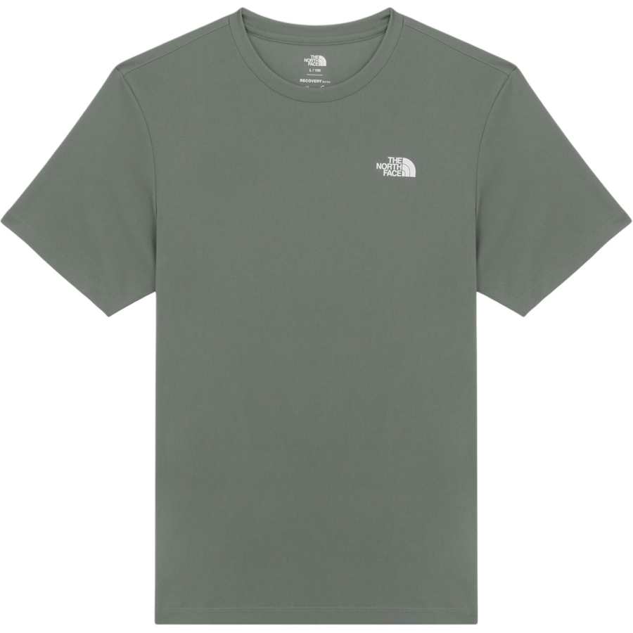 THE NORTH FACE T Shirt Men's Gray Khaki Color