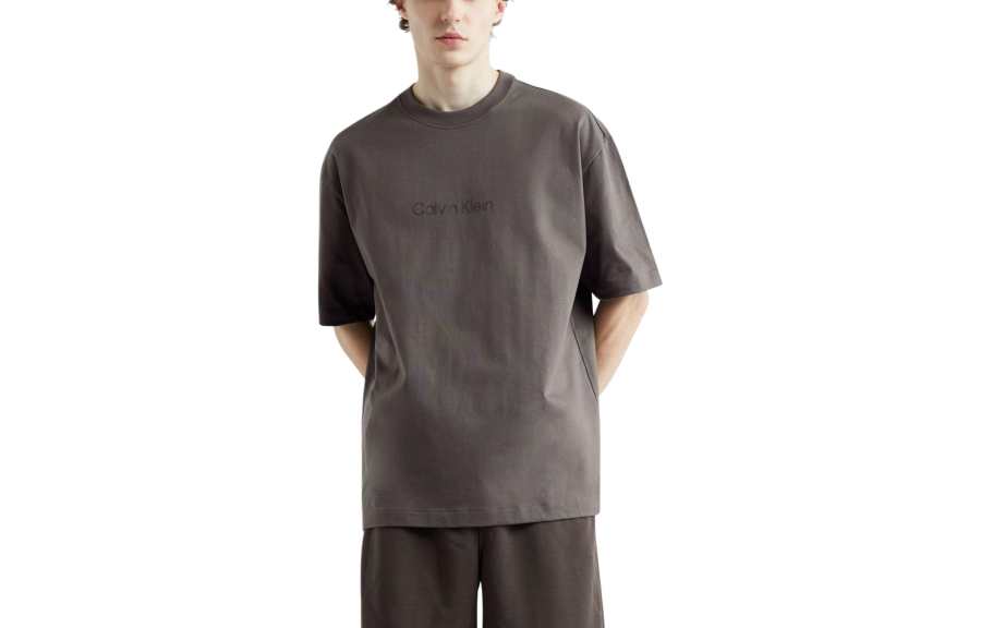 CALVIN KLEIN T Shirt Men's Brown