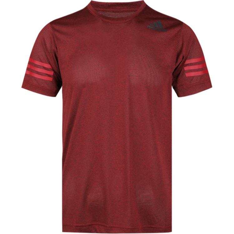 Adidas Adidas T Shirts Men's Red Crew Neck Moderate