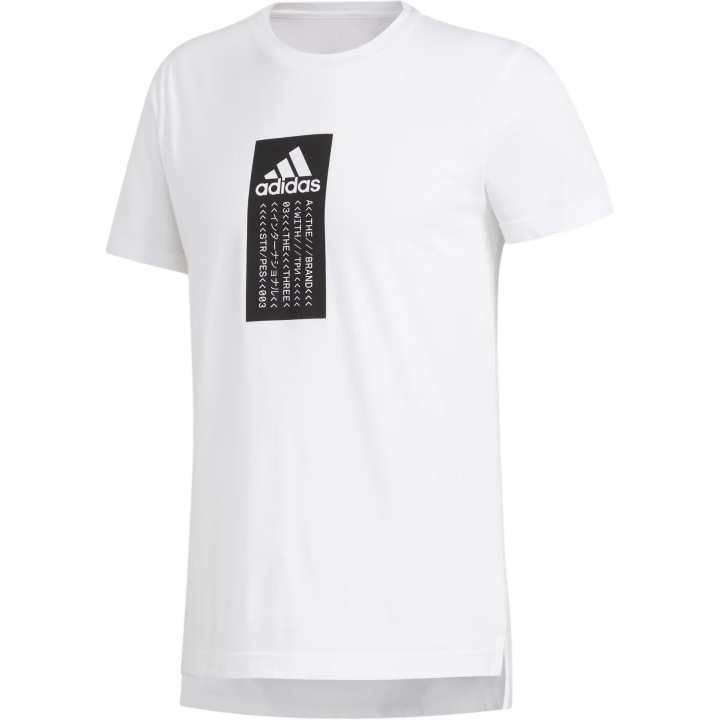 Adidas Adidas UNIVERSAL SPLIT T Shirt Men's White