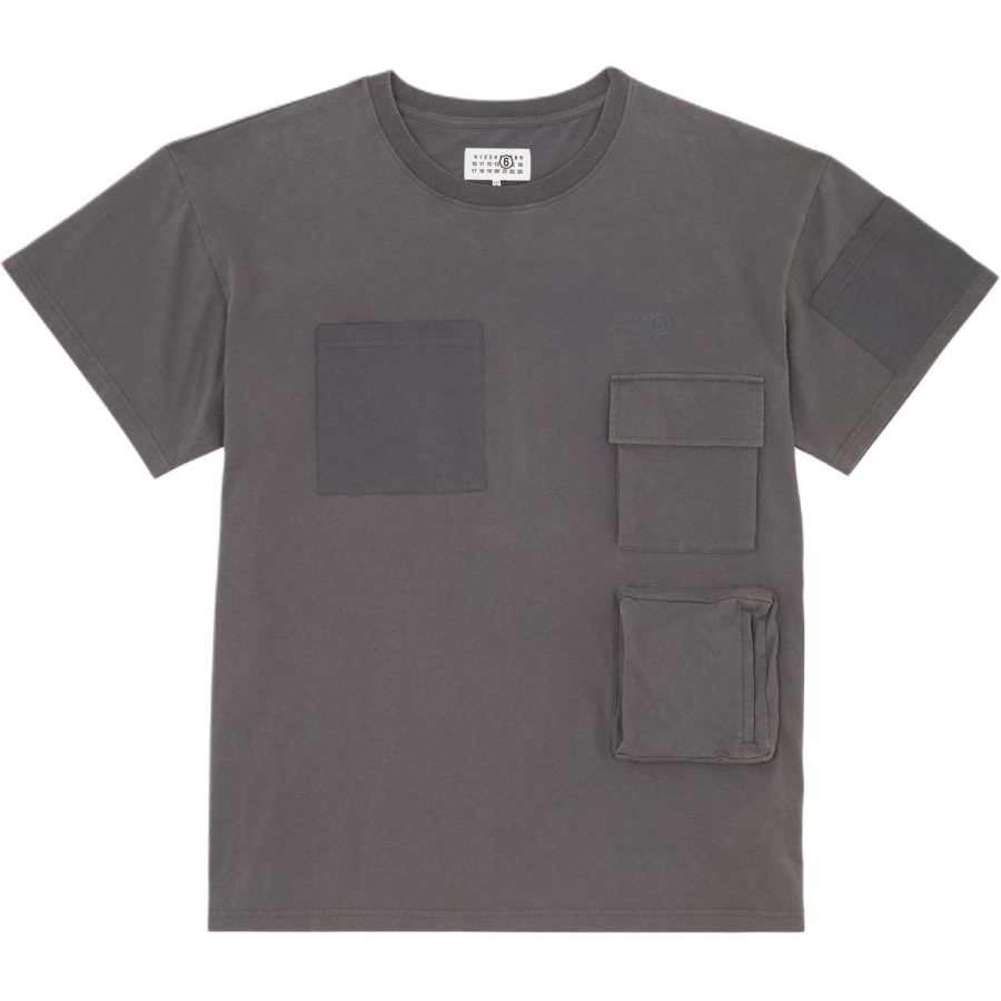 MM6 Maison Margiela T Shirt Unisex Gray