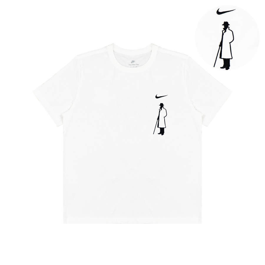 Nike Nike T Shirts Unisex White Crew Neck Moderate Straight Fit