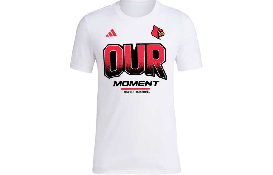 Adidas Adidas University Of Louisville Post Season Tee T Shirt Men's White