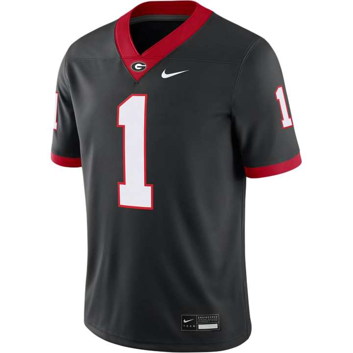Nike Nike Georgia Bulldogs Men's Nike Dri FIT College Game Jersey