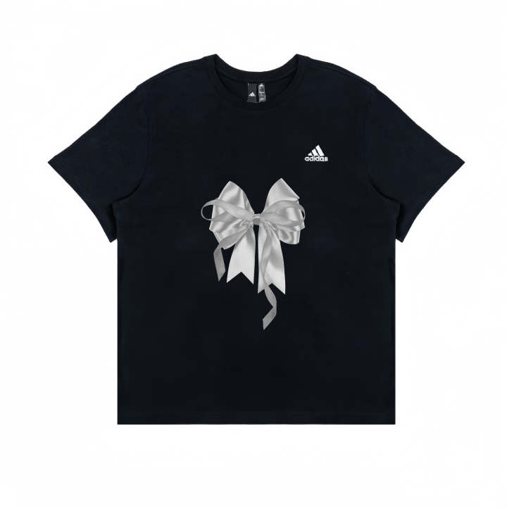 Adidas Adidas T Shirts Unisex Black Crew Neck Moderate Straight Fit
