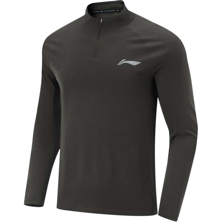 Li-Ning Li Ning Basketball Collection T Shirt Men's Obsidian Gray
