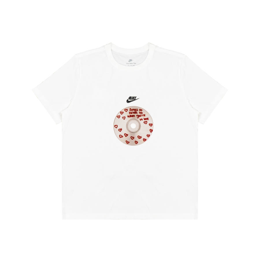 Nike Nike T Shirts Unisex White Crew Neck Moderate Straight Fit
