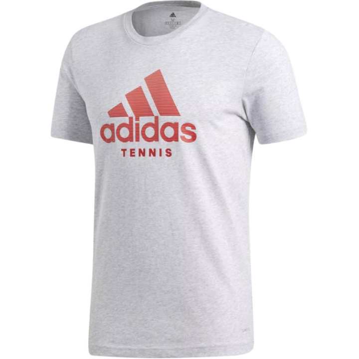 Adidas Adidas T Shirt Men's Light Gray