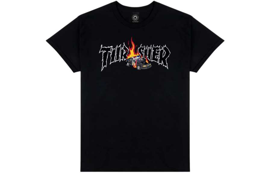 Thrasher Thrasher Regular T-Shirt Unisex Black
