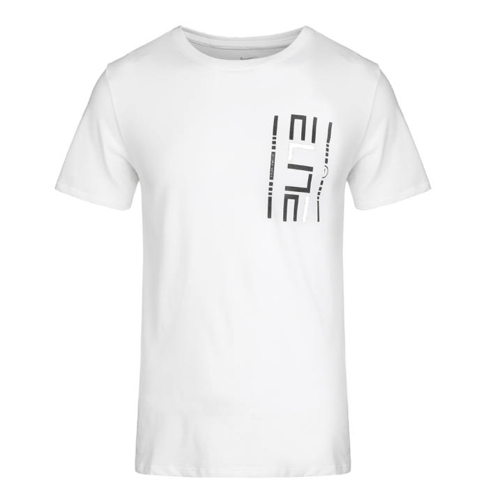 Nike Nike T Shirts Men's White Crew Neck Moderate Straight Fit
