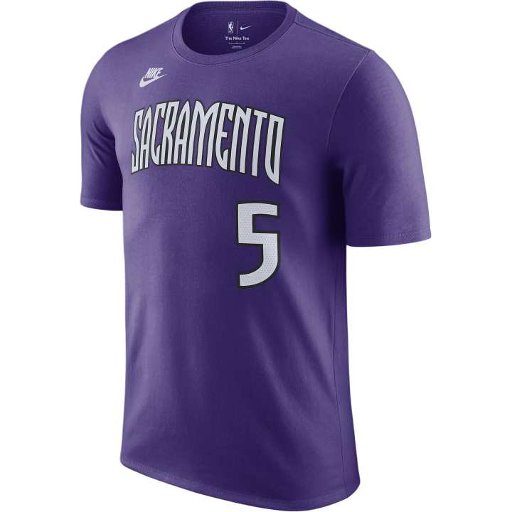 Nike Nike De'Aaron Fox Sacramento Kings Essential Hardwood Classics Men's Nike Nba T Shirt
